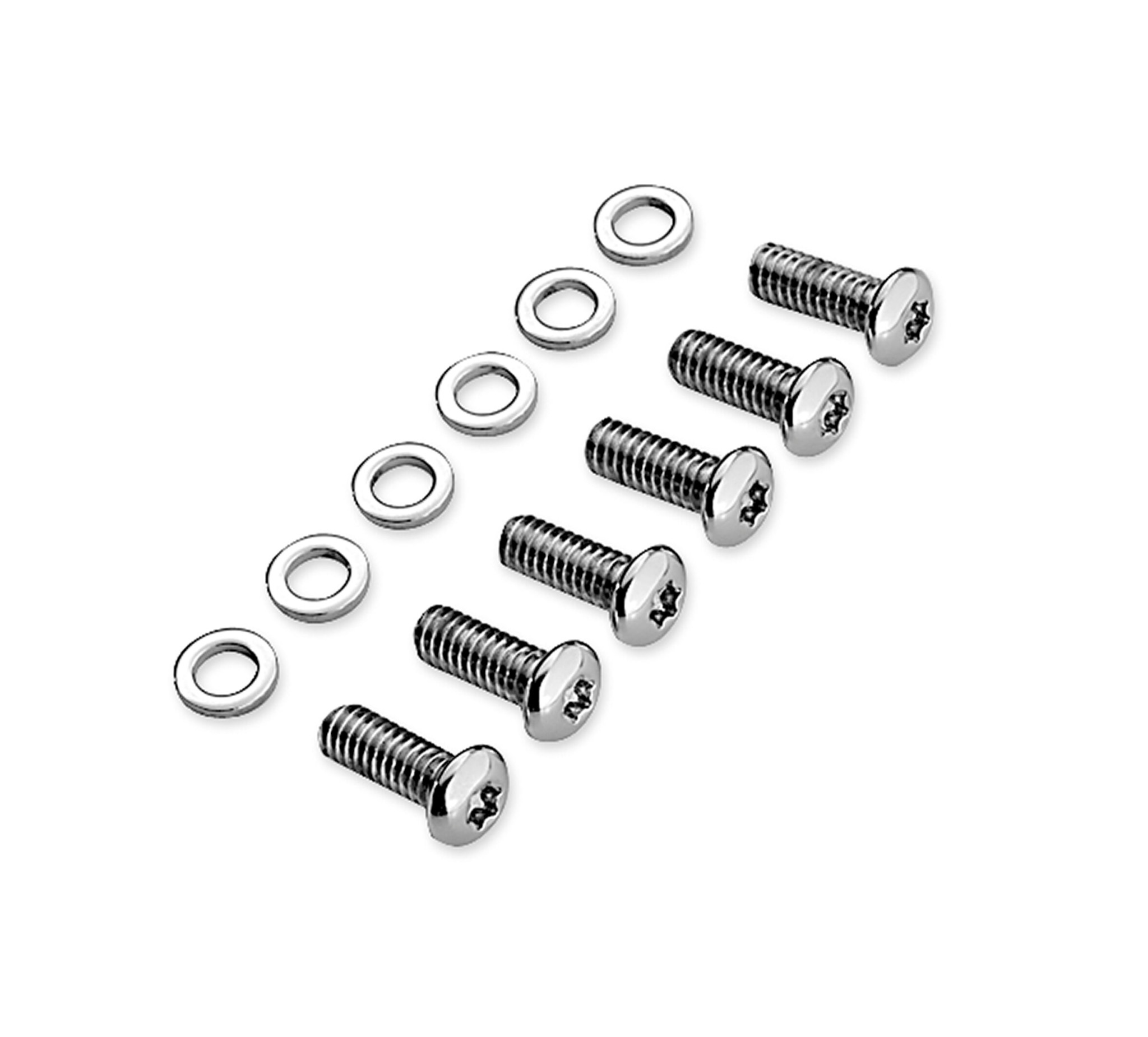 5 Stainless Derby Cover Hardware Allen Bolt Kit for 99-2017 Harley Primary Point